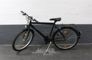 Mountainbike, 24", schwarz