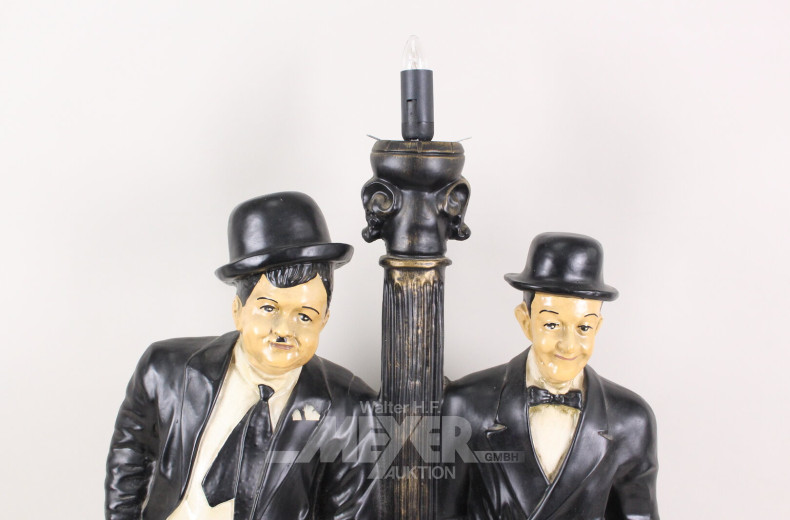 Figurale Tischlampe "Dick & Doof"