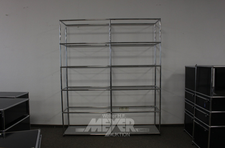 Aktenregal ohne Verkleidungselemente