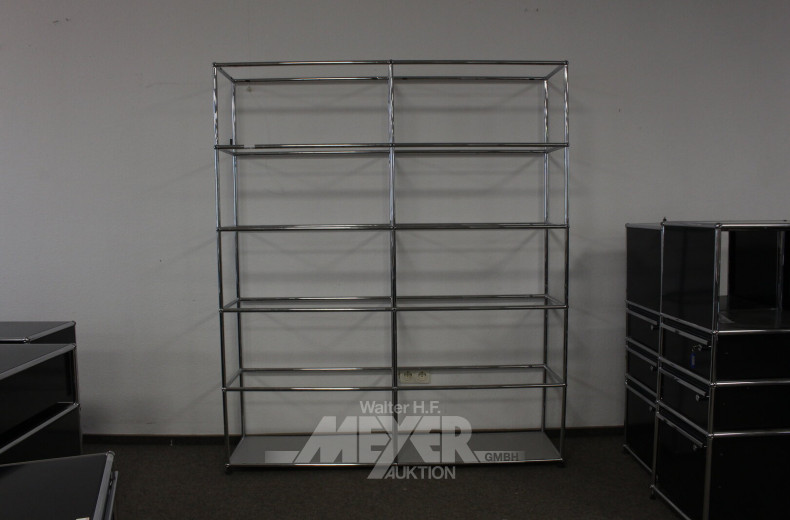 Aktenregal ohne Verkleidungselemente