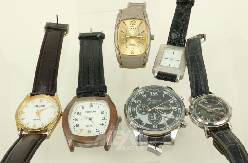 7 Armband-Taschenuhren