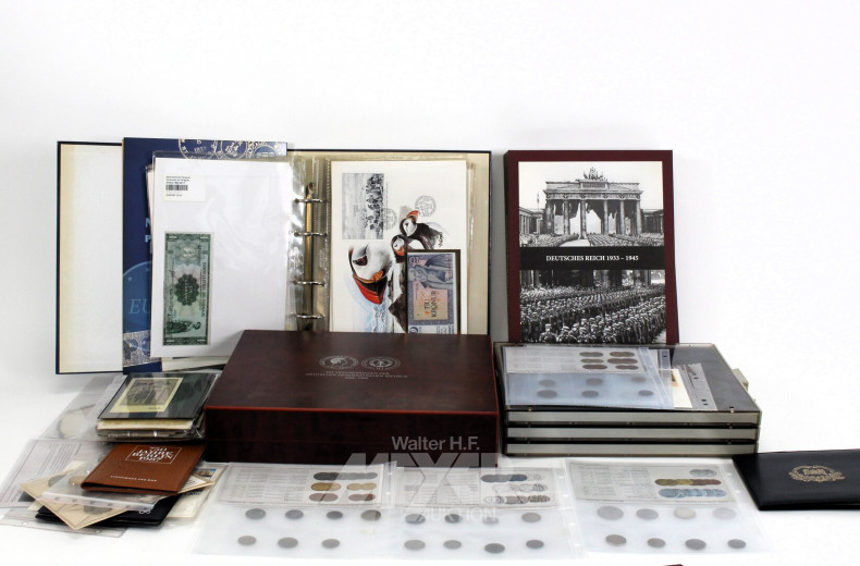 Posten Münzen aus der deutschen Geschichte und etwas Ausland