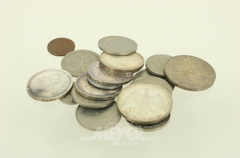 Konvolut Münzen