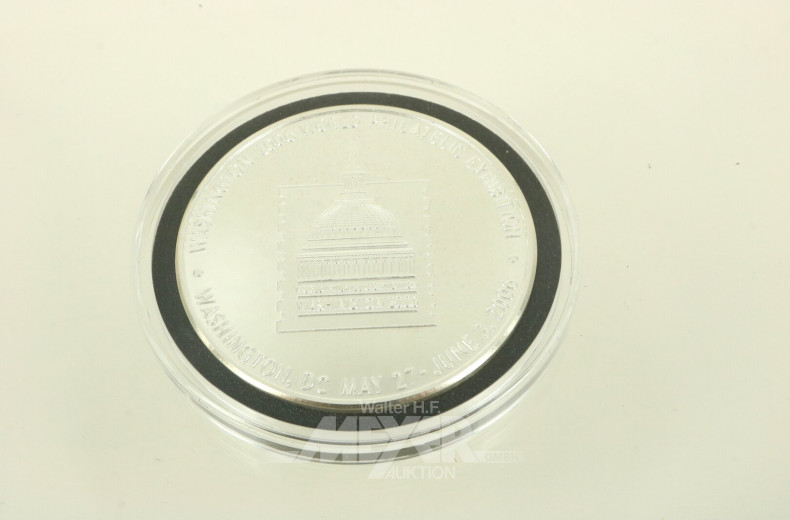 Northwest Territorial Mint - Silbergedenkprägung anlässlich der Weltphilatelieausstellung in Washington 2006