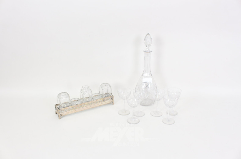 Posten Glas und Kristall