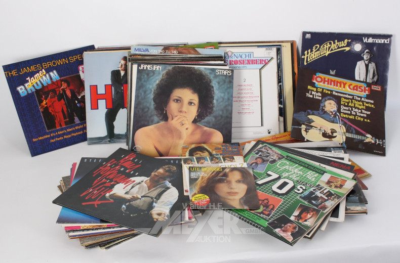 Posten Schallplatten, ca. 150 Stk.