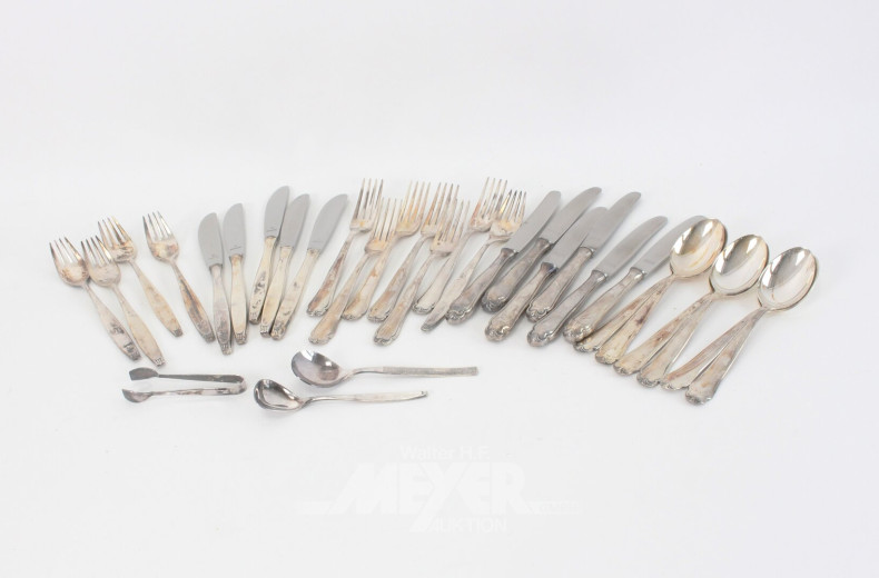 Posten versch. Besteckteile