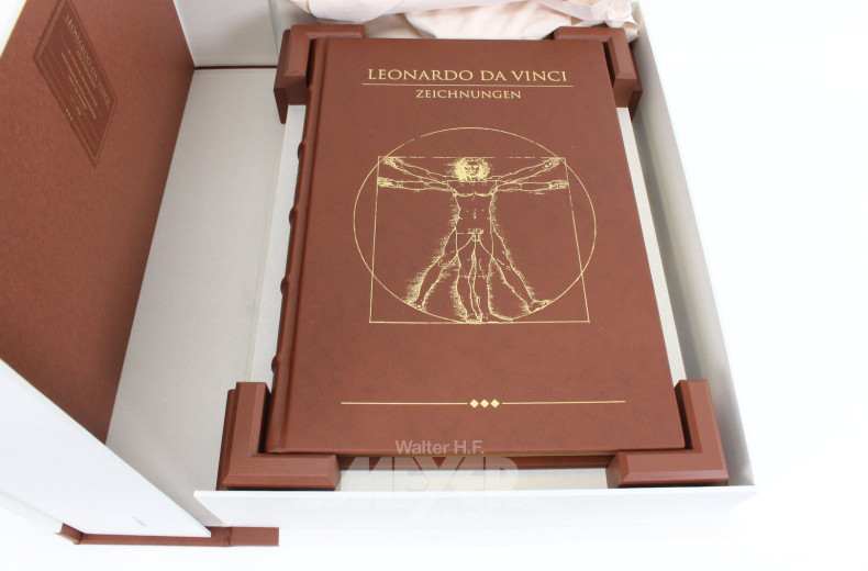 Faksimile-Prachtedition 'Die Zeichnungen und Miscellania von Leonardo da Vinci'