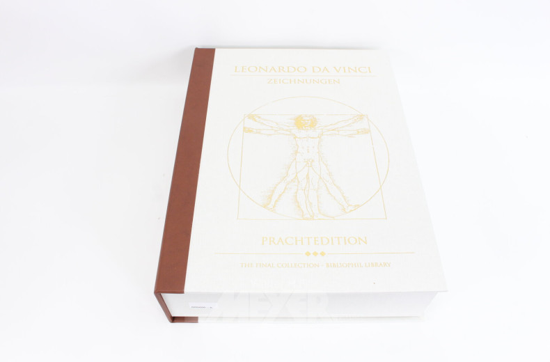 Faksimile-Prachtedition 'Die Zeichnungen und Miscellania von Leonardo da Vinci'