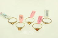 Ringe mit Citrin und Topas