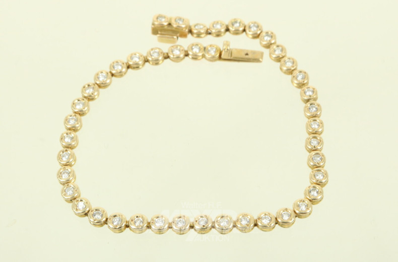 Damenarmband mit 43 kl. Brillanten