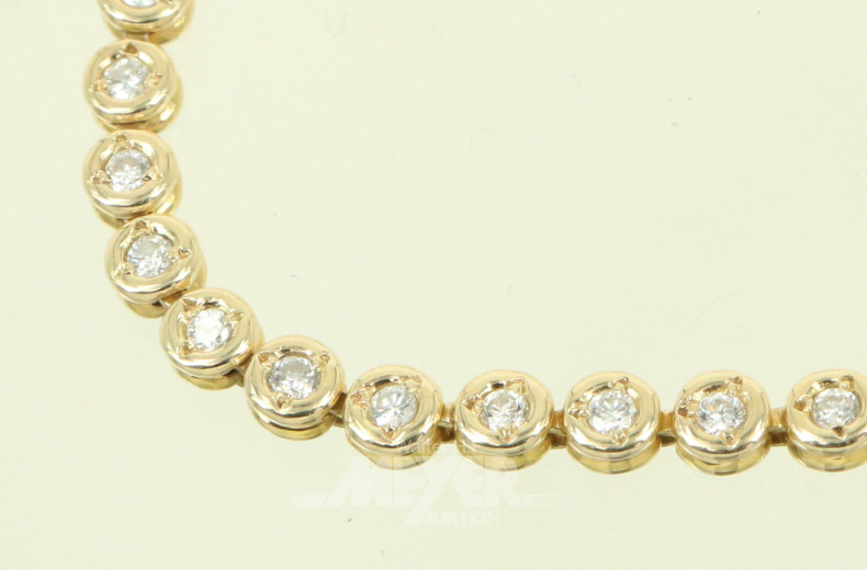 Damenarmband mit 43 kl. Brillanten