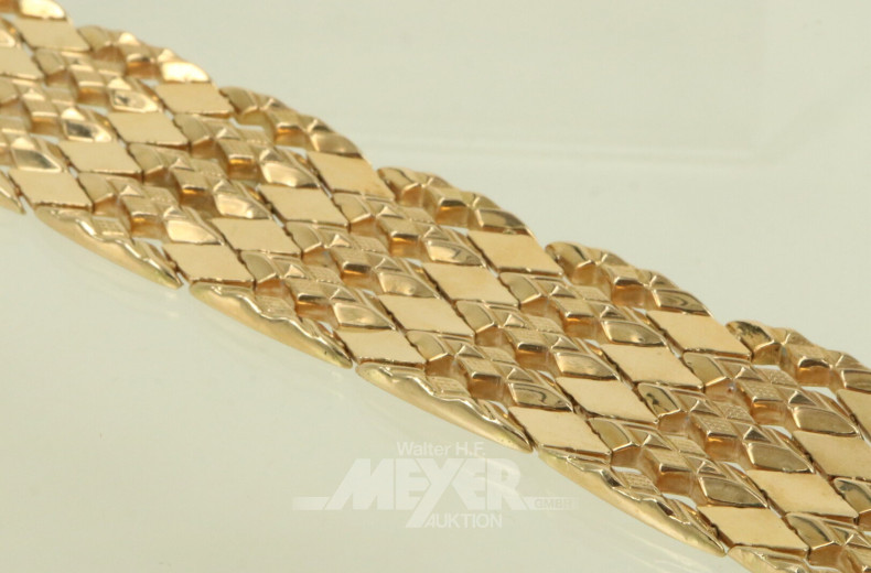 Breites Gliederarmband