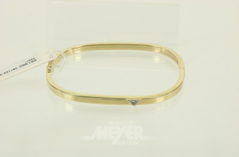 Armreif mit 1 kl. Brillant