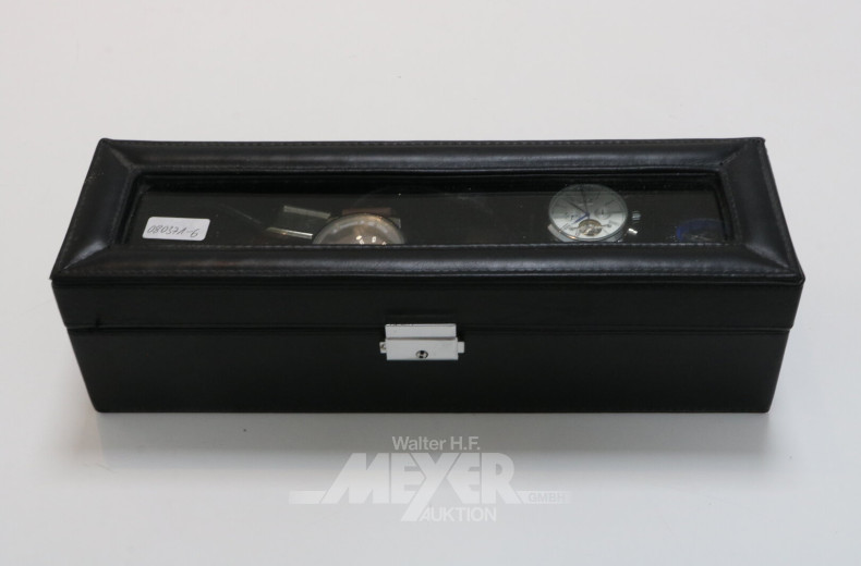 7 Herrenarmbanduhren