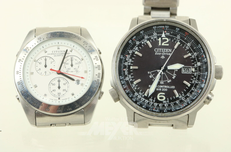 2 Armbanduhr Citizen