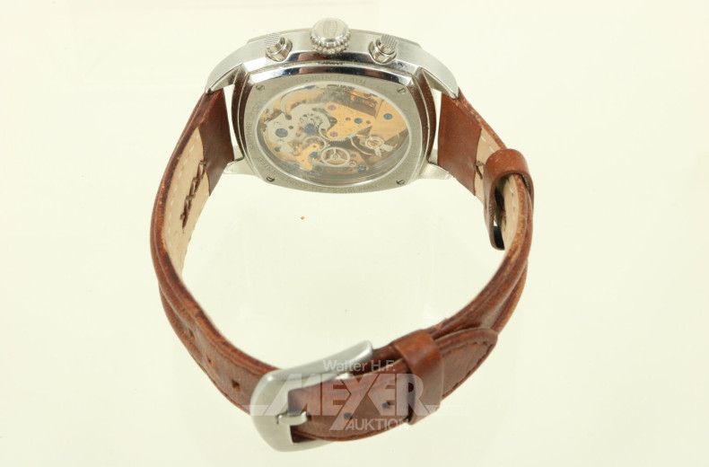 Armbanduhr Chronograph Mechanik Poljot 3133