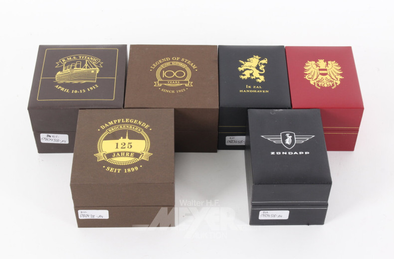 6 The Bradford Exchange-Uhren aus Sonderausgaben