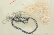 Konvolut Zuchtperlenketten