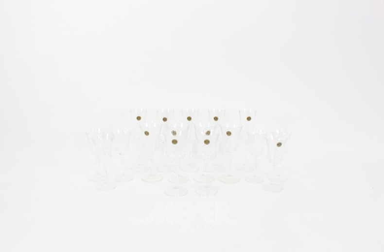 Posten Glas und Kristallteile