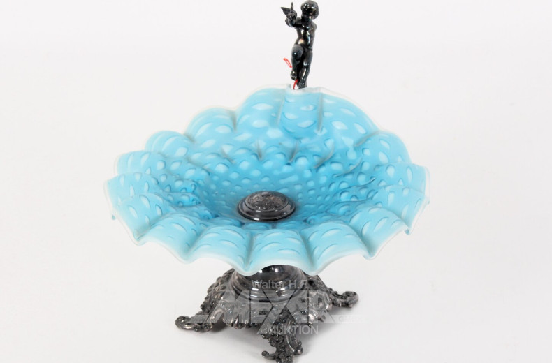 Tischaufsatz mit Puttidarstellung