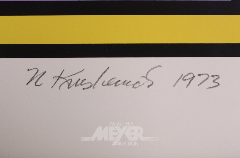 Farbserigraphie ohne Titel