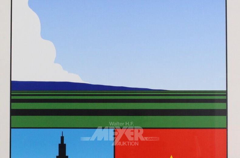 Farbserigraphie 'Intourist 2'