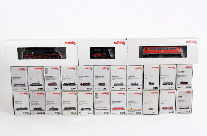 Posten Modelleisenbahn Lokomotiven/Triebwagen