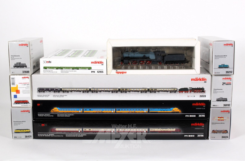 Posten Modelleisenbahn Lokomotiven/Triebwagen