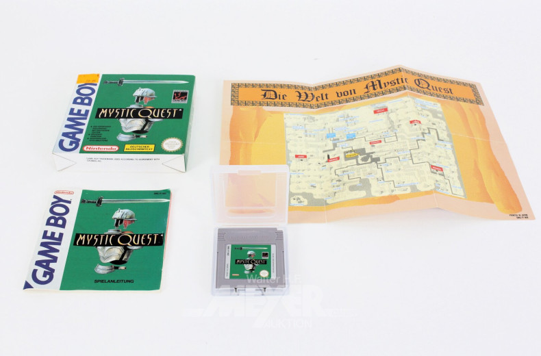 "Mystic Quest" Game Boy Classic Spiel