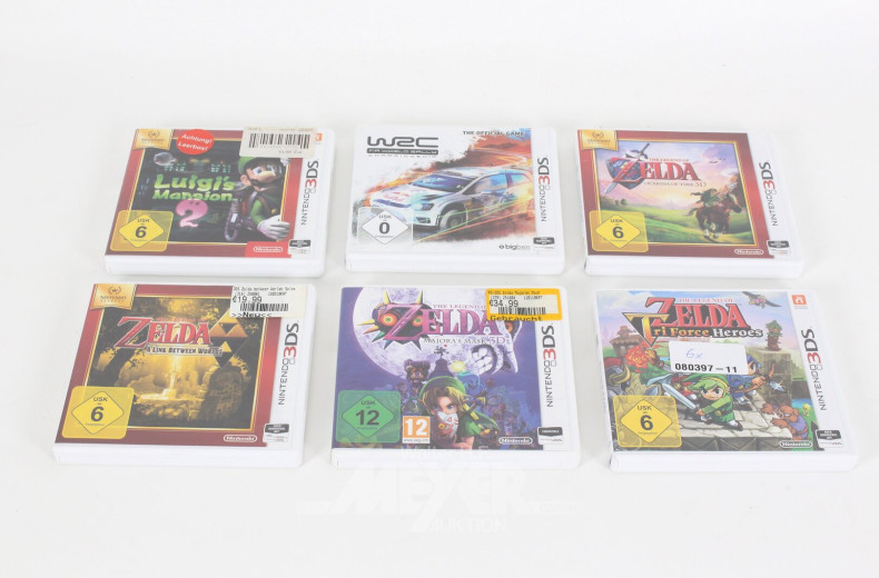 Posten Nintendo 3DS Spiele