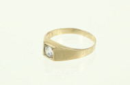 Bandring mit kl. Brillant ca. 0.2ct
