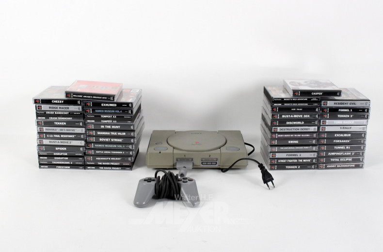 Spielekonsole, Playstation und div. Spiele