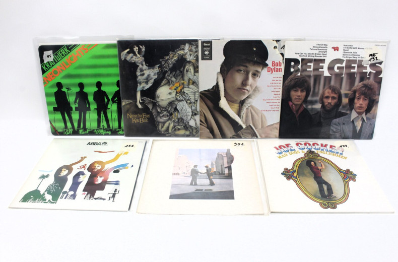 Umfangreiche Schallplattensammlung