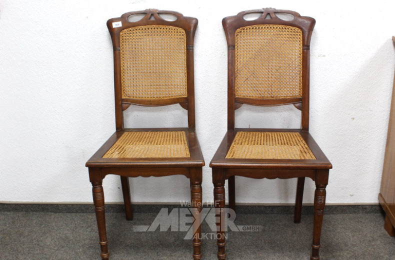 2 Gründerzeit-Stühle
