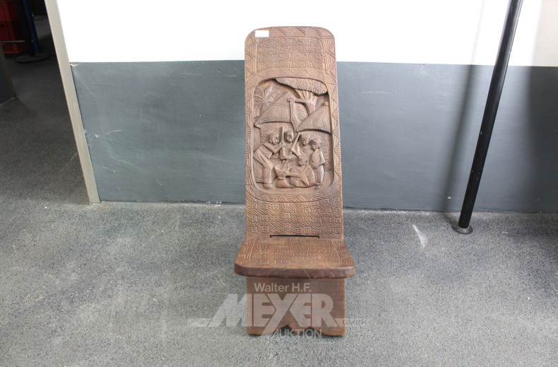 2 afrikanischer Steckstuhl