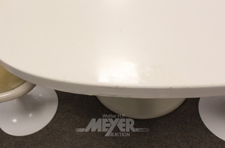 Tischgruppe mit 6 Stühlen