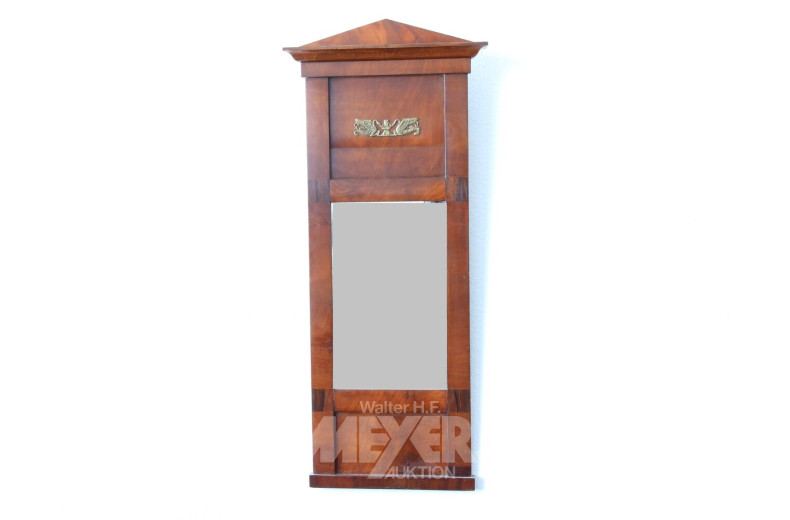 kl. Biedermeier-Wandspiegel