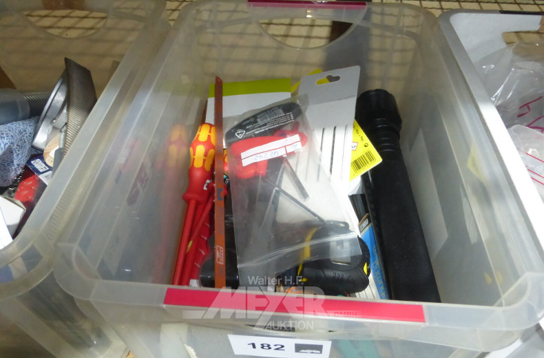 Posten Hand- und Montagewerkzeug, neuwertig