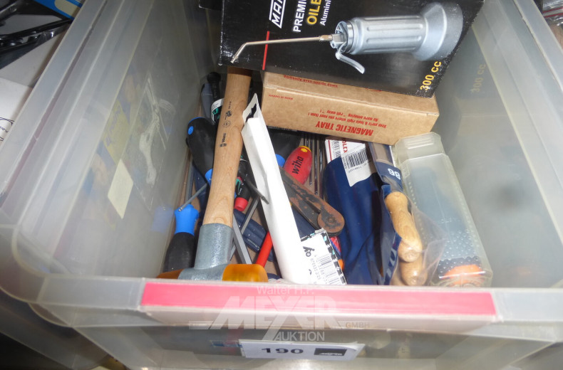 Posten Hand- und Montagewerkzeug, neuwertig