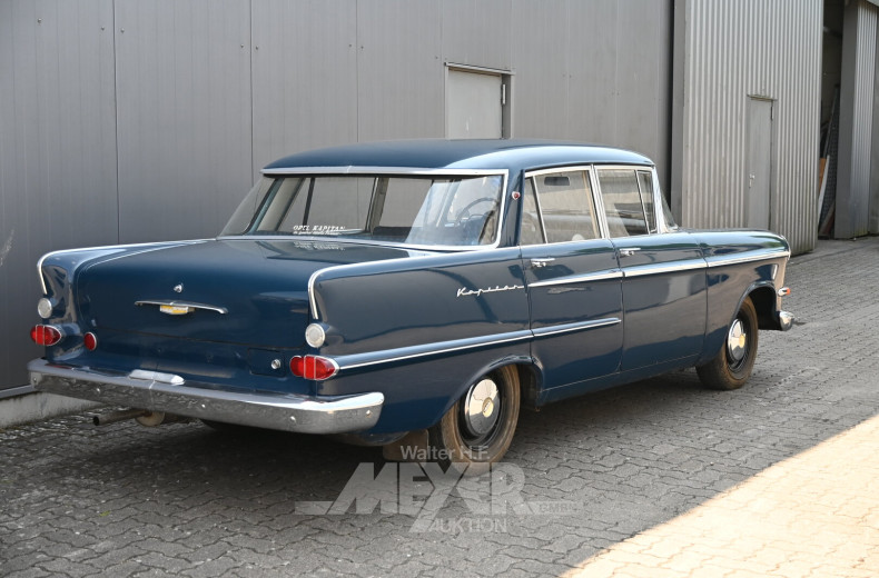 Opel Kapitän P, Limousine, blau