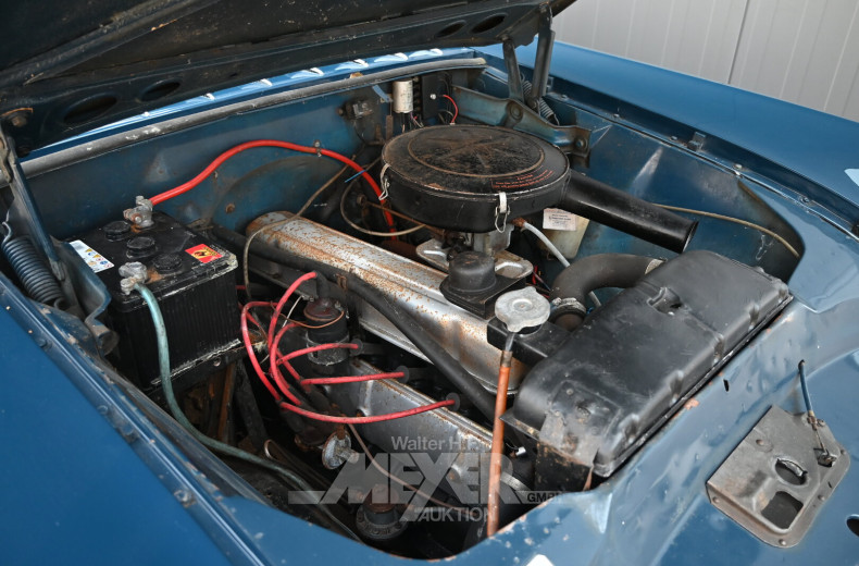 Opel Kapitän P, Limousine, blau