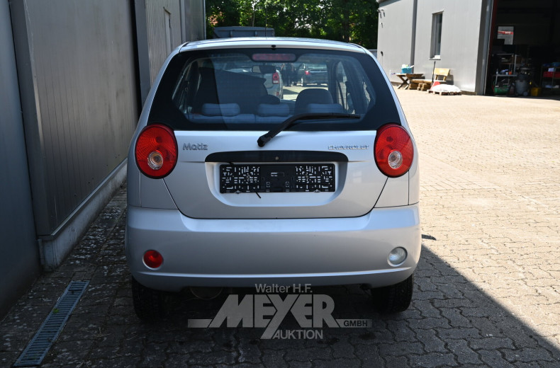 Chevrolet Matiz, silber