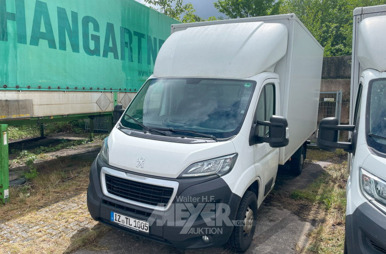Peugeot Boxer LKW, Kofferaufbau m. Lbw