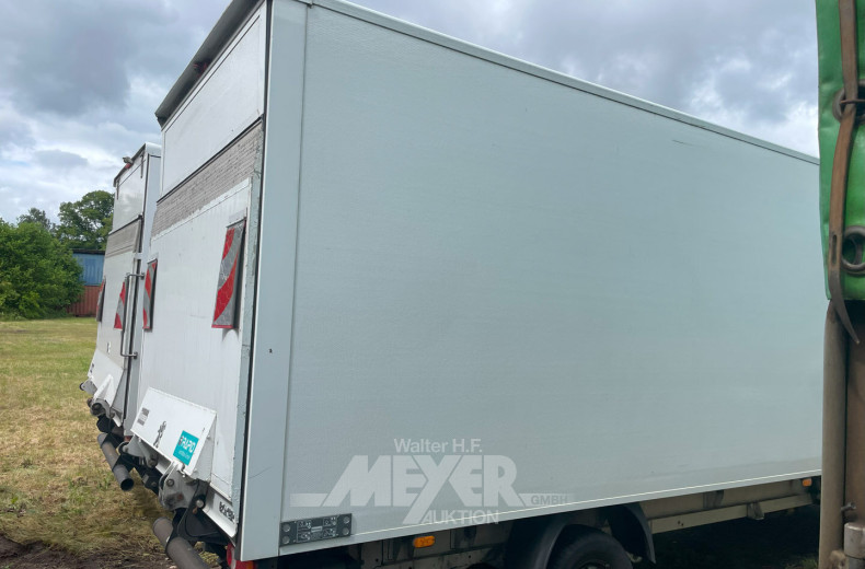 Peugeot Boxer LKW, Kofferaufbau m. Lbw