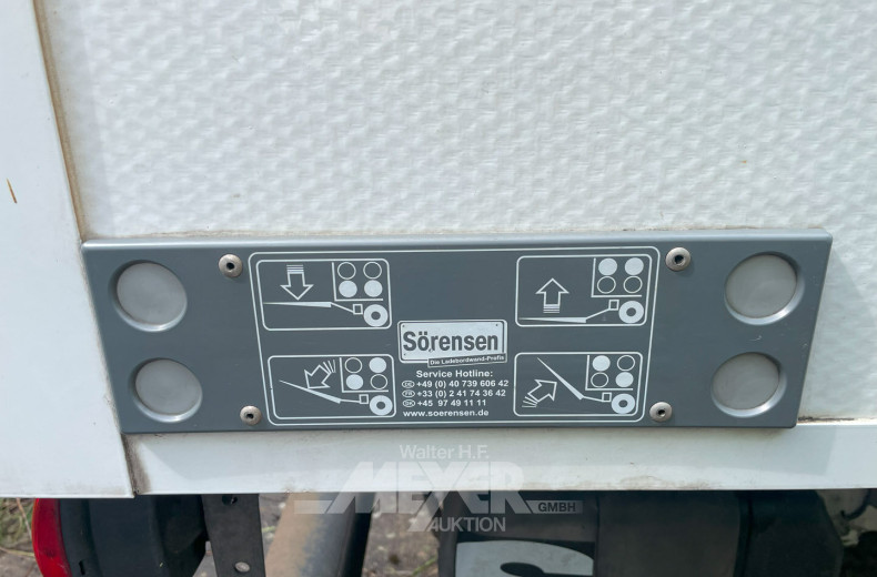 Peugeot Boxer LKW, Kofferaufbau m. Lbw