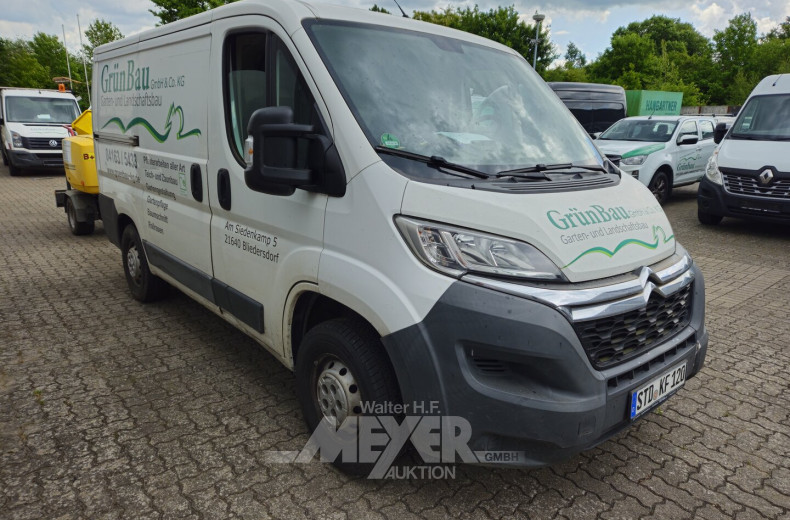 Citroen Jumper Kastenwagen, teilfoliert