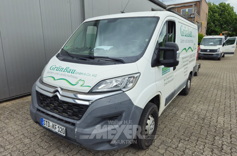 Citroen Jumper Kastenwagen, teilfoliert