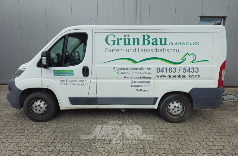 Citroen Jumper Kastenwagen, teilfoliert