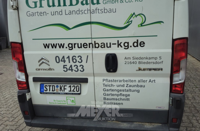 Citroen Jumper Kastenwagen, teilfoliert